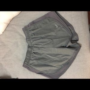 Gray Nike shorts